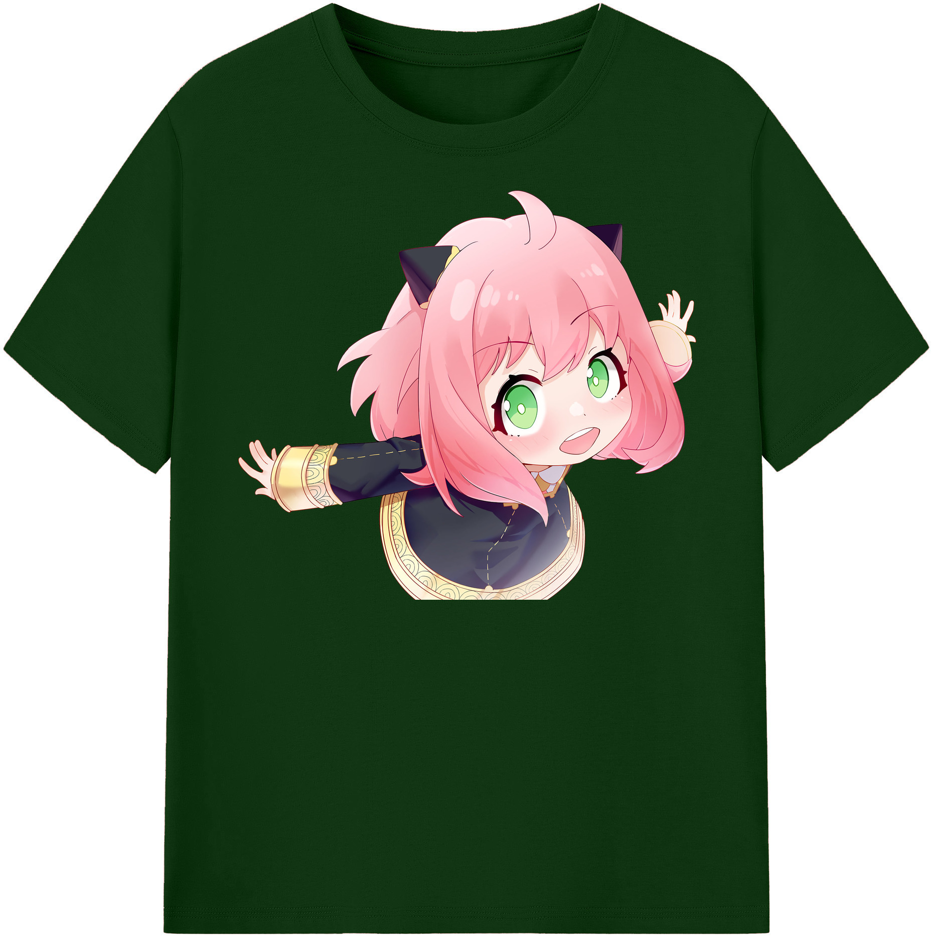 （画像用） SPY×FAMILY间谍家家酒 綿100％半袖Tシャツ（フロントプリント）
